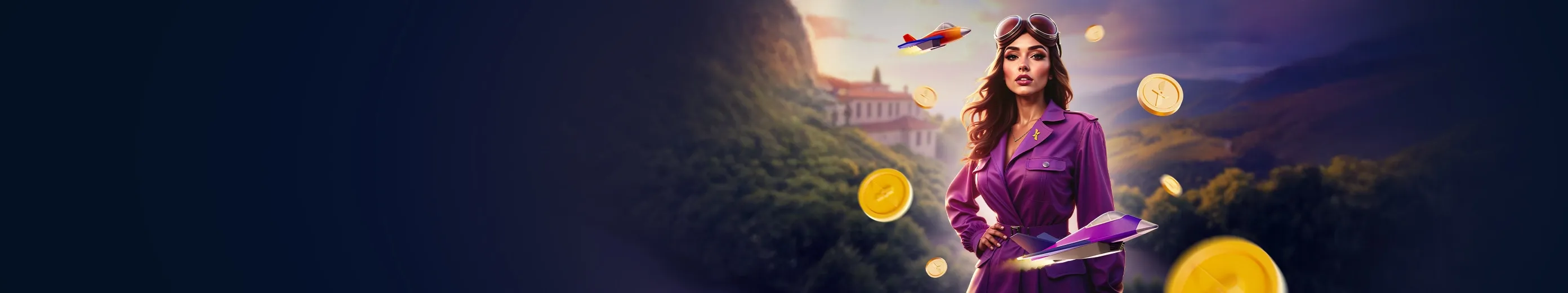 Aviator banner